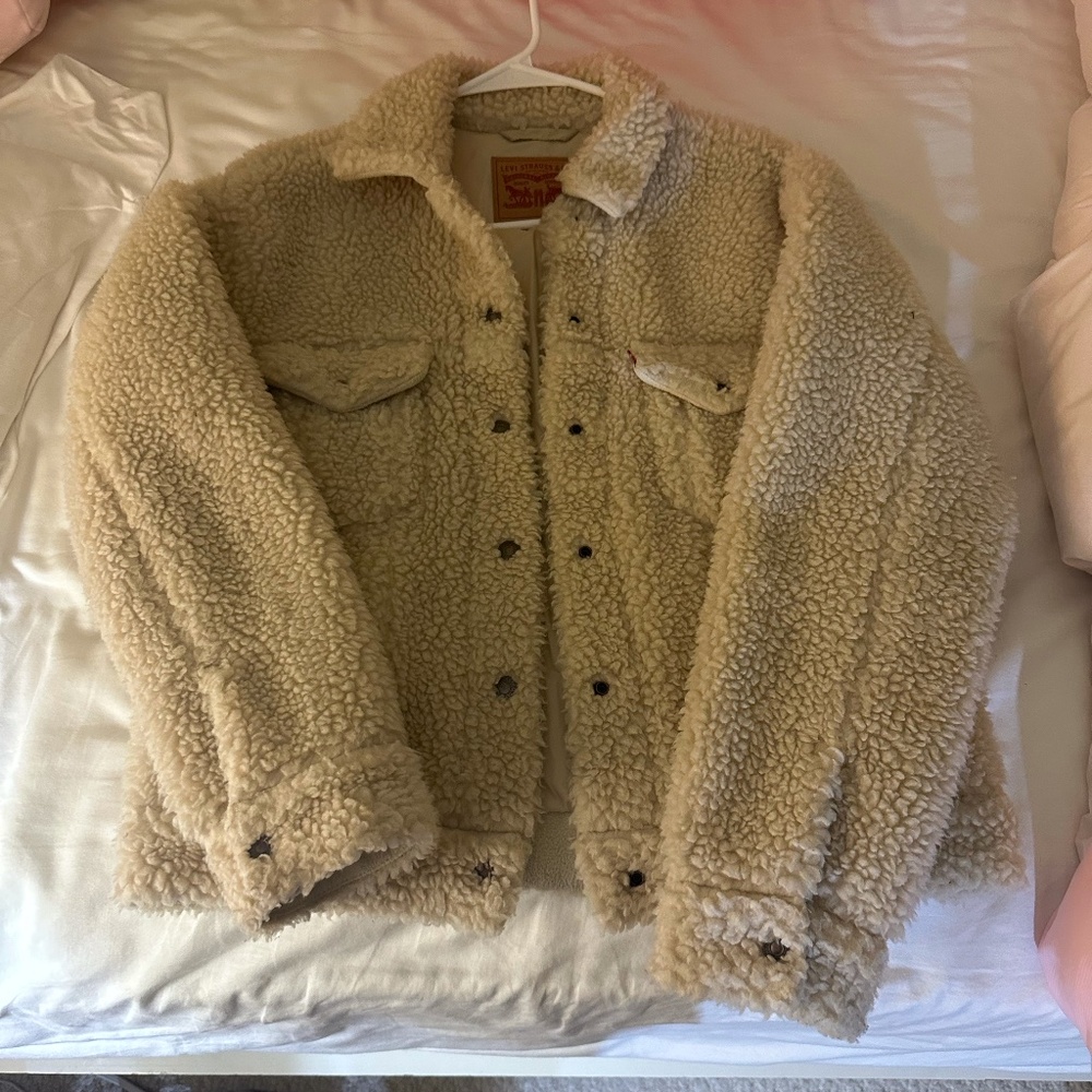 Levi's wool button up jacket